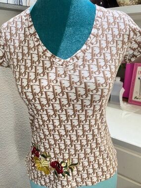Dior Monogram Floral Top